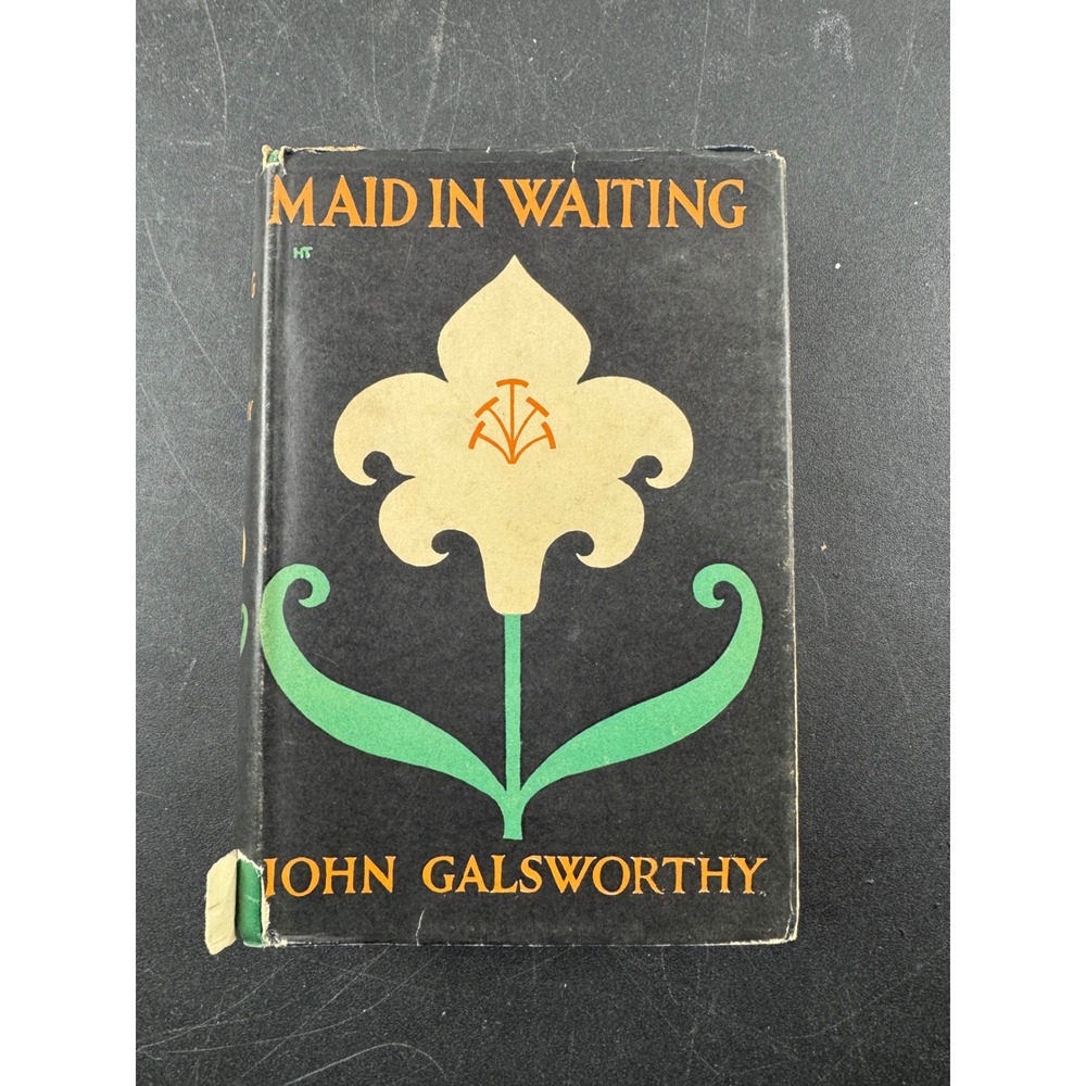 Maid in Waiting by‎ John Galsworthy Hardcover Book 1931 HC DJ vintage